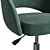 Mirella Ergonomic Office Chair 3D model small image 3