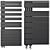 Designer Towel Radiators Set - Stylish and Functional 3D model small image 2