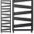 Designer Towel Radiators Set - Stylish and Functional 3D model small image 5