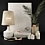 Elegant Home Decor Set 3D model small image 5