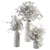 Festive Pine & Berry Bouquet 3D model small image 1