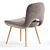 Elegant Bliss Chair: Modern Design 3D model small image 5