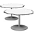 Egeo Contemporary Dining Table 3D model small image 2