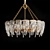 Frosted Spring Ice Chandelier 3D model small image 8