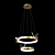 Glowing Butterfly LED Chandeliers 3D model small image 2