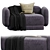 Elegant Duo: MAJOR TOM Sofa 3D model small image 1