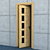 Space-Saving Rotary Door 3D model small image 3