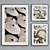 Contemporary Collage Picture Frame Set 3D model small image 3