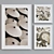 Contemporary Collage Picture Frame Set 3D model small image 4