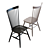 Crate & Barrel Marlow II Dining Chair - Elegant Wood Design 3D model small image 2