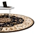 Elegant Circle Rugs | No. 270 3D model small image 2