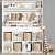 Versatile Wardrobe with Customizable Design 3D model small image 1