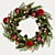 Festive Holiday Wreath with Toys & Pine Cones 3D model small image 6