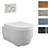 Geberit iCon Wall-Mounted Toilet: Sleek Design & Efficient Flushing 3D model small image 1