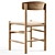 Fredericia J39 Mogensen Chair: Stylish and Functional 3D model small image 2