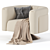 Soul Armchair: Luxurious Comfort for Your Space 3D model small image 1