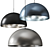 Sleek Alu Pendant Lamp 3D model small image 1