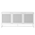 Scandinavian 3-Door Buffet 
Enfilade Scandi 3-Portes 3D model small image 3