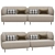 Modern NUMERAL Sofa 3D model small image 1