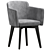 Elegant Wien Dining Chair 3D model small image 4