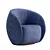 Title: Elegant DOT Armchair - Superior Comfort & Style 3D model small image 2