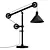 Rustic Pulley Table Lamp 3D model small image 2