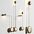 Vibia PIN LED Wall Lamp: Adjustable Elegance 3D model small image 4