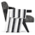 Eichholtz Greta Armchair: Stylish and Compact 3D model small image 3