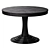 Aniston Black 45" Round Dining Table 3D model small image 1