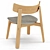 Nora Lounge Chair: Modern Comfort in Stylish Design 3D model small image 3