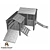 Balkwood Interactive Playset 3D model small image 7