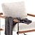 Modern Ross Chair Set: Stylish West Elm Design 3D model small image 4