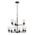 Kichler Winslow: Elegant 9-Light Chandelier 3D model small image 1