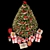 Festive Green Christmas Tree 3D model small image 6