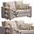 Elegant Bekkseda Sofa: The Perfect Addition to your Home 3D model small image 2