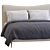 Elegant Myla Bed by West Elm - Timeless and Chic 3D model small image 6