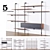 Multifunctional Italian Shelving: Cattelan Italia AIRPORT 3D model small image 1