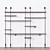 Multifunctional Italian Shelving: Cattelan Italia AIRPORT 3D model small image 3