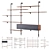 Multifunctional Italian Shelving: Cattelan Italia AIRPORT 3D model small image 7