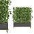 Ferm Living Bau Pot Large Set - 152: Stylish Indoor Plants 3D model small image 2