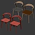 BOK Oak Dining Chair: Contemporary Seating 3D model small image 15