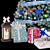 Christmas Blue Tree 2: Festive Decor with Gifts & Lantern 3D model small image 2