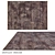 Luxury Bliss Silk and Wool Rug (16100) 3D model small image 1