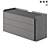 Pianca Chloe: Stylish Chest of Drawers 3D model small image 1