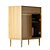 Karimoku 40Dx66Wx87H cm Cabinet 3D model small image 3