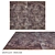 Elegant Silk & Wool Double Carpet 3D model small image 1