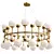 Milky Bubbles Chandelier 3D model small image 1