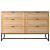 Stylish Scandinavian 6-Drawer Chest 3D model small image 2