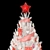 Frosty Christmas Tree Set 3D model small image 3