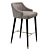 Elegant Cordoba Bar Stool 3D model small image 1